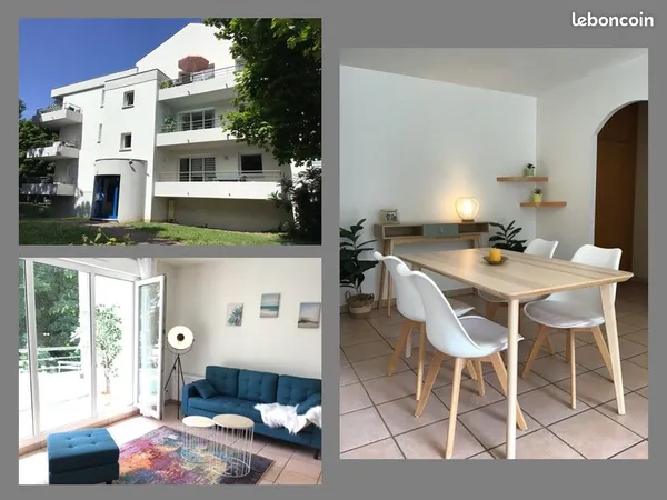Appartement meublé - 2 pièces - 54 m2