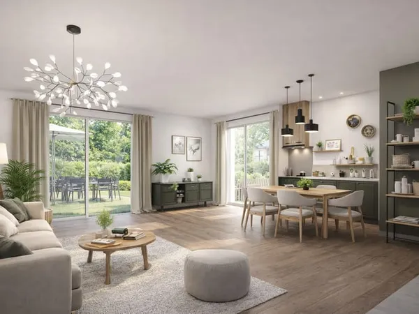UN HAVRE DE PAIX AU COEUR de MIONS - Maison en DUPLEX et son JARDIN de 112 M²