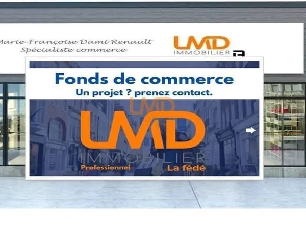 Fonds de commerce avec extraction toit et grande terrasse