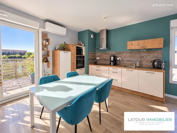 Appartement 3 pièces 63 m²
