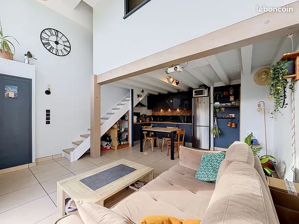 Duplex 3 pièces 62 m²
