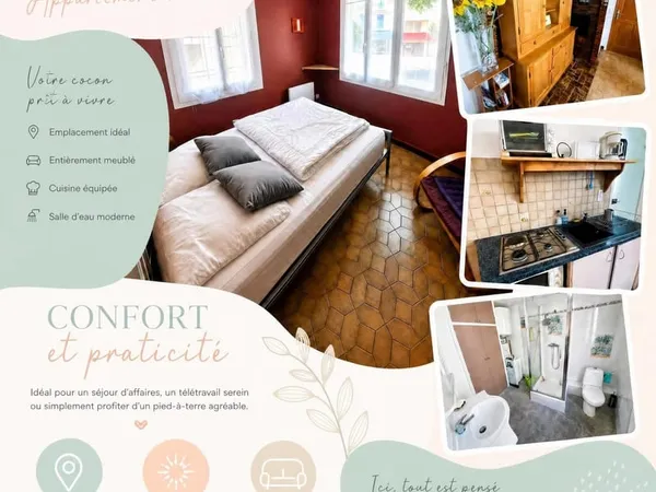 Appartement Location Vernet-les-Bains 2p 35m² 474€