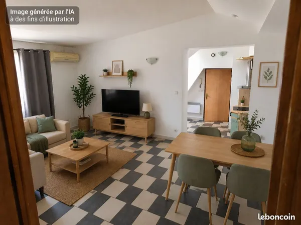 Appartement 3 pièces 60 m²