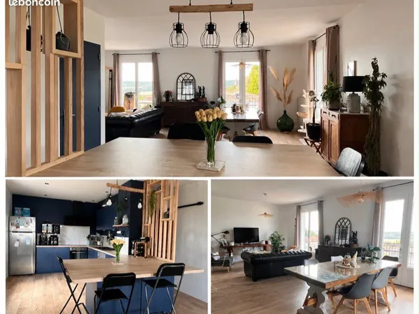 Maison rénovée 92 m² - DPE C - Pompe à chaleur - proche Périgueux