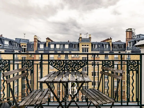 Paris 15- SQUARE VIOLET - APPARTEMENT ETAGE ELEVE- 2 CHAMBRES - BALCON VUE