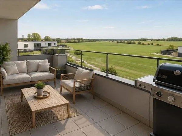 Appartement 3 pièces 59 m²