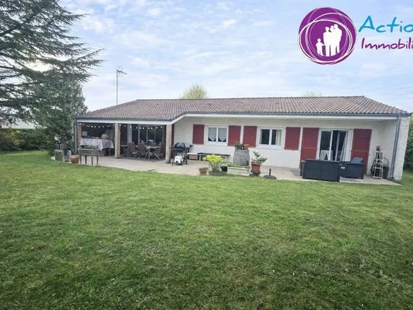 Maison de plain-pied 6 pièces 112 m²