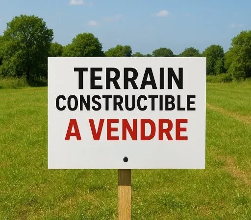Terrain constructible  Secteur Verlinghem / Quesnoy-sur-Deûle