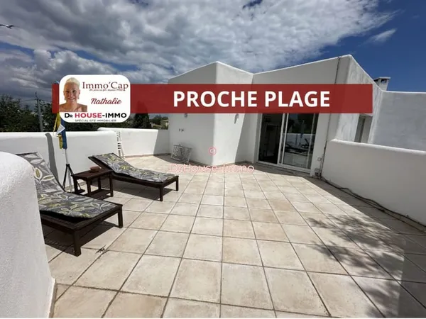 IMMO'CAP AVEC NATHALIE - ROCHELONGUE PROCHE MER - VILLA 160 M2 - AVEC GARAGE - GRANDES TERRASSES SOL