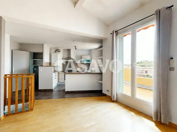 Vends duplex/triplex - 75 m² - 3 pièces, 2 chambres - Aix-en-Provence 13090