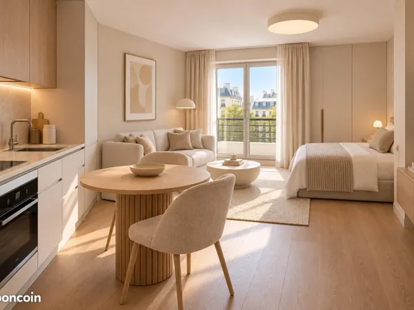 Studio 1 pièce 26 m²