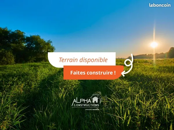 Terrain 800 m² Bonnetan