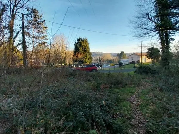 Château l'évêque - Terrain à bâtir boisé 1900 m2