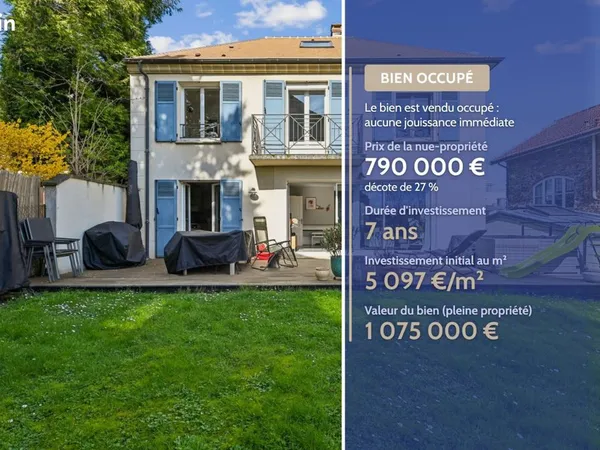 Investissez en nue-propriété sur 7 ans pour bénéficier d'une décote de 26%