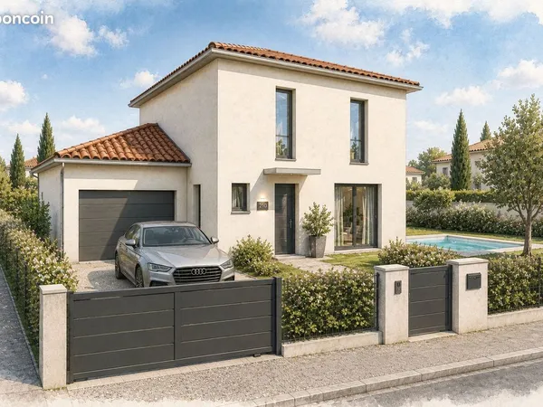 Projet de construction d'une maison 95 m² avec terrain à SAINT-MAURICE-DE-GOURDANS (01)