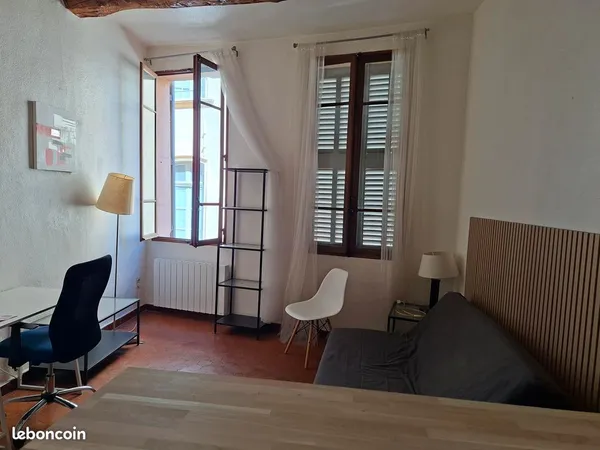 Studio meublé vieil Aix