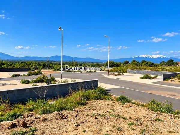 A VENDRE - PERPIGNAN SUD- TERRAIN CONSTRUCTIBLE