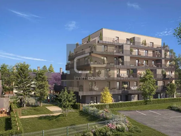 ANNECY SEYNOD T2 NEUF AU 4E ÉTAGE LOGGIA + CELLIER S