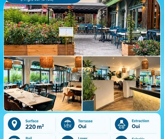 Restaurant 220 m² Sceaux