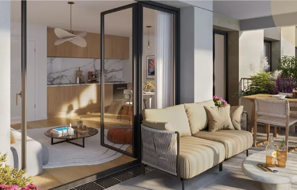 Appartement 2 pièces 42 m²
