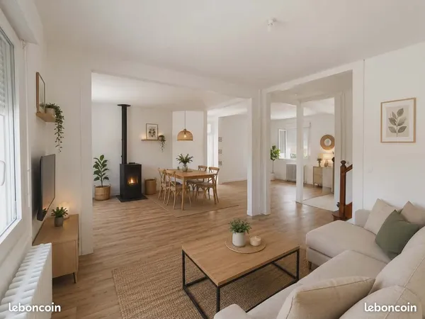 Maison rénovée, lumineuse et prête à vivre