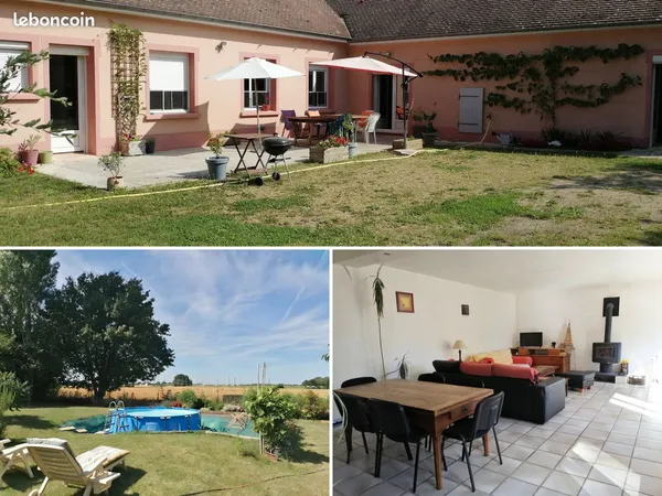 🏡 Longère 6 pièces de 149 m² sur 2 348 m² de terrain arboré