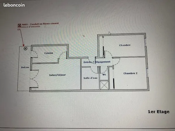 Appartement centre ville ALES rue montbounoux