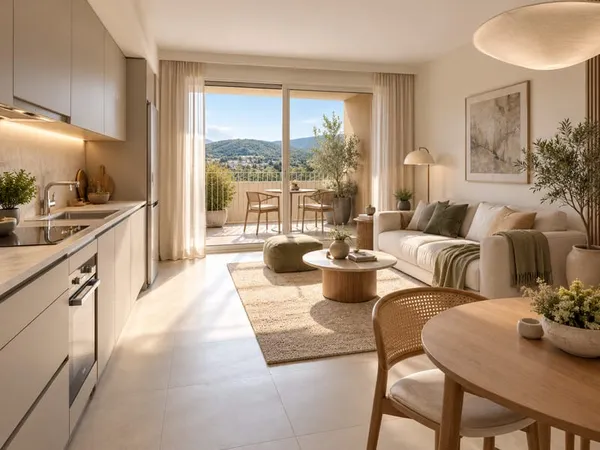 Grand studio avec balcon à deux pas du centre historique de Gap