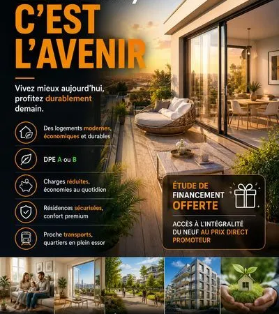 Maison - 5 pièces - Le neuf, c'est l'avenir