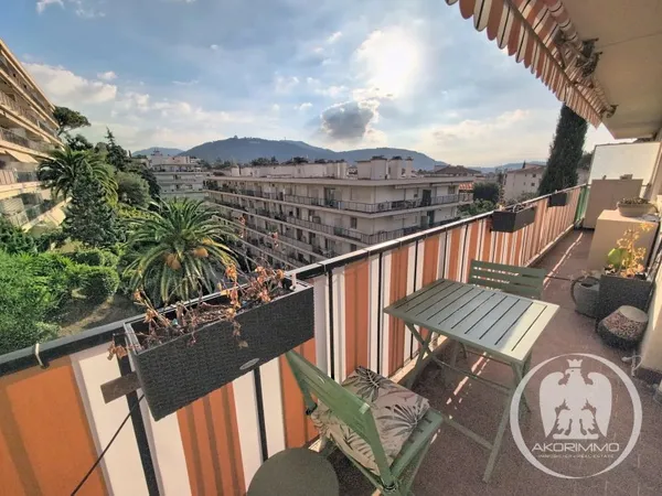 Exclusivité – Nice Cimiez Superbe 2 pièces en dernier étage, au calme absolu & entouré de verdure !