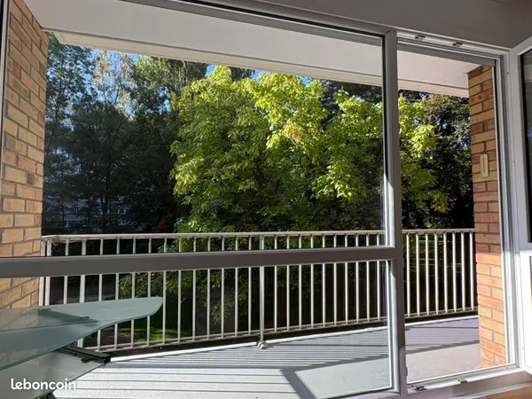 Appartement Lomme - Rare T3 80m² avec vue parc exceptionnelle : la campagne en ville