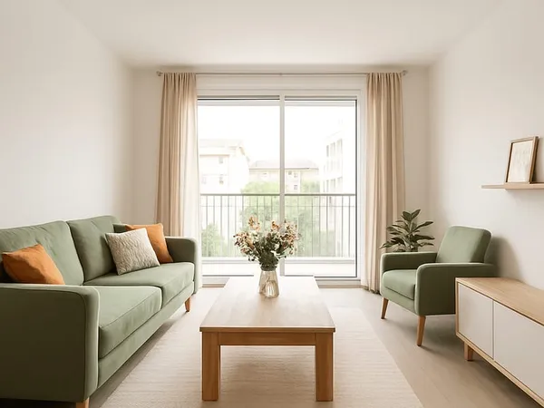 Appartement 3 pièces 62 m²