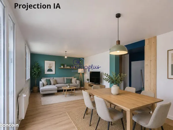 Appartement 4 pièces 72 m²
