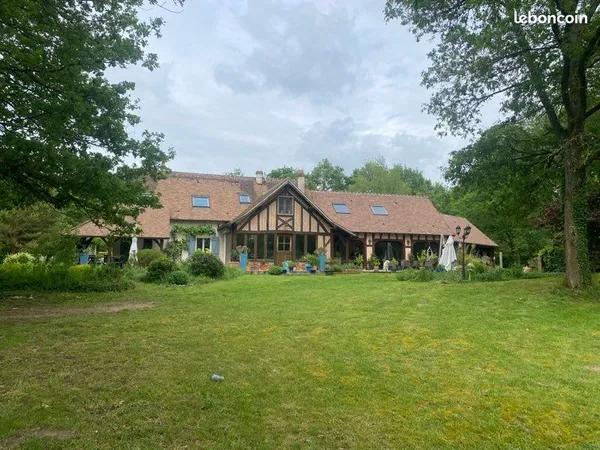 Propriété en Sologne avec étang au calme