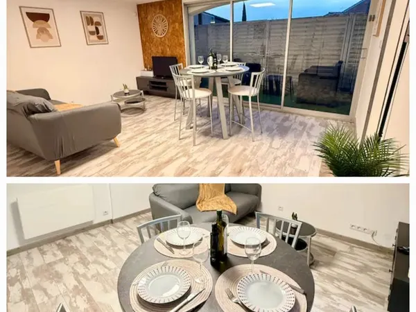 ☀️ Martigues - Cosy T3 meublé avec terrasse privative | Disponible jusqu'à fin juin 2027