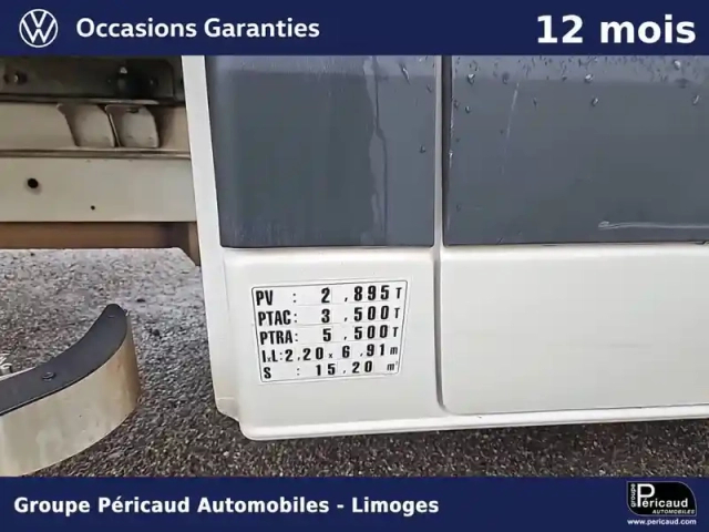 Volkswagen Crafter chassis cabine 50a l3 2.0 bitdi 163 — photo 11
