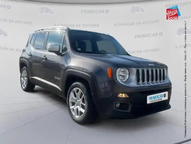 Jeep Renegade 1.4 multiair s/s 140ch limited tpano sieges cuir gps — photo 3