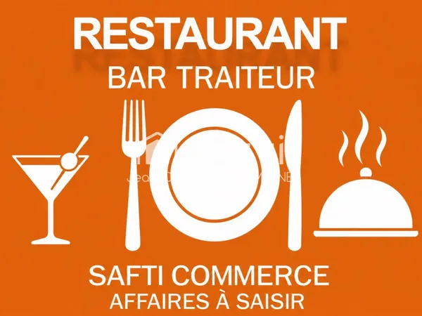 Murs et fonds,bar traiteur,divers salles restaurant