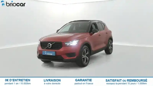 Volvo Xc40 t3 163ch r-design geartronic 8 suréquipé + toit ouvrant — photo 1