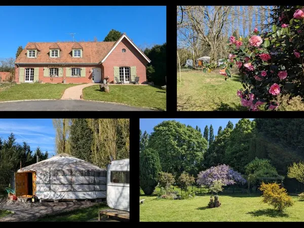 Vends maison 245m² proximité directe forêt de Mormal