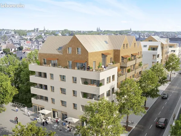 Retour à la vente - Duplex « maison sur le toit » 137 m² - Terrasse 48 m²