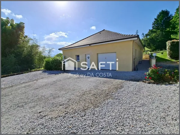 MAISON CONTEMPORAINE PLAIN-PIED 148M² PROXIMITE OLORON SAINTE-MARIE