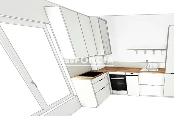 Appartement 2 pièces 51 m²