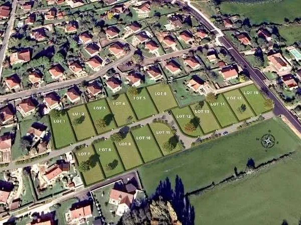 Terrain 631 m²