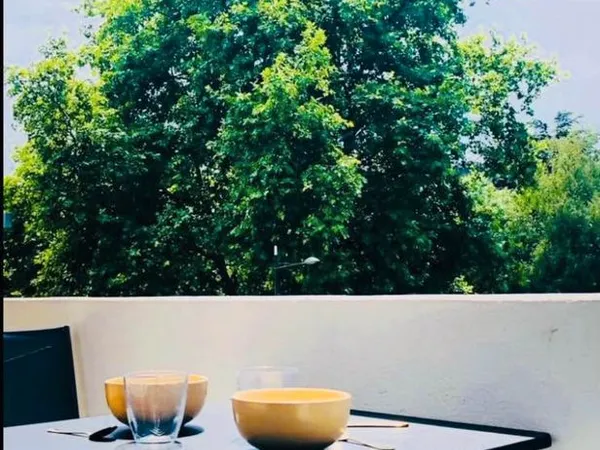 🏡 T2 meublé avec balcon et cave - Hyper centre de Valserhône