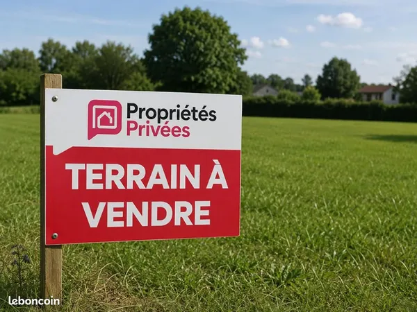 Terrain 1 392 m² Menonval