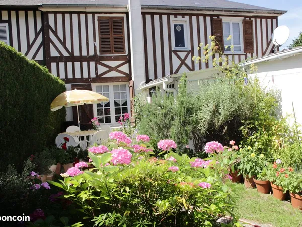 Viager sans rente (duh) maison pont l'eveque gare 10 km deauville