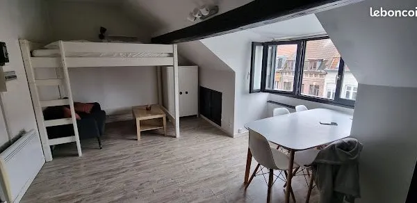 Studio meublé 21 m² - Rue des Postes, Lille