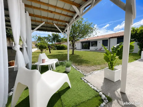 Saint-Brice côté Bassin - Plain-pied lumineux 770 m² de terrain