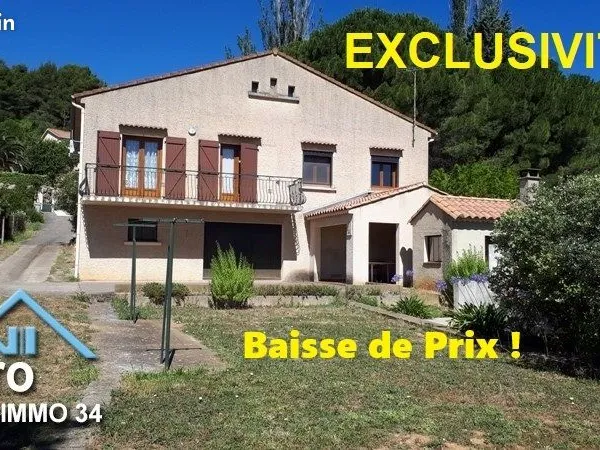 Exclusivite - villa 4 faces avec grand garage sur 1475 m² de jardin